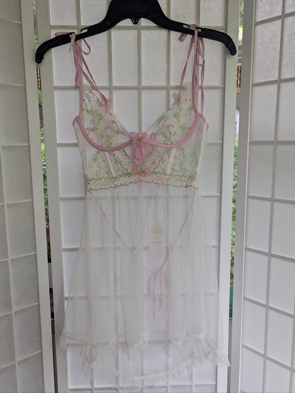 For Love And Lemons Waterlillies Slip Dress XXS NWT